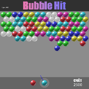 Бабл Хит (Bubble Hit) — браузерная и онлайн игра