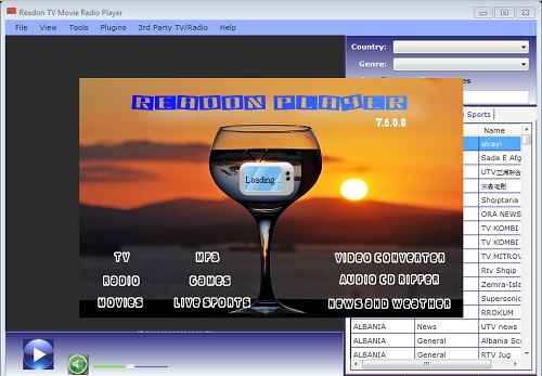Readon Player TV Radio Portable 7.6.0.0 (32-64 bit) EN Apps